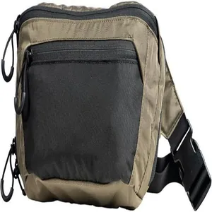 Vielseitige taktische Bauchtasche mit wasserfestem Stoff und verstellbarem Gurtband