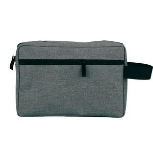 Bolsa de Aseo de Tela Oxford Impermeable Portátil Organizador de Maquillaje de Viaje Bolsa de Almacenamiento Multifuncional