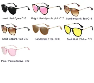Retro polarized sunglasses collection in multiple colors and frame styles for men and women