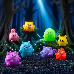 Halloween Spirit Little Monster Resin Ornaments DIY Micro Landscape Gardening Decor Cute Cartoon Animal Miniatures Gift