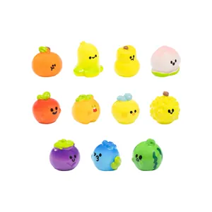 Colección de 11 lindas miniaturas de frutas para decoración de micropaisajes DIY