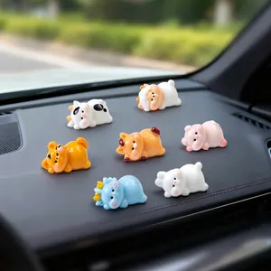Adorabili statuine creative dei 12 segni zodiacali per cruscotto auto e decorazione scrivania.