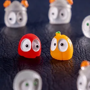 Lichtgevende Halloween miniatuurgeesten figuren voor DIY micro landschap decoratie