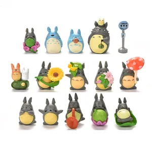 Miniatur Anime Stil Cartoon Tier Figur PVC Kunststoff Handwerk Für Garten Fee Dekor Desktop Mikrolandschaft Heimdekoration