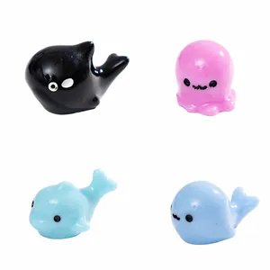 Miniature resin sea animal figurines for micro landscape DIY aquarium decor