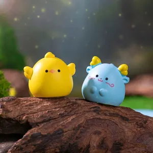 Figurines miniatures du zodiaque chinois en résine pour bureau et décor paysager DIY