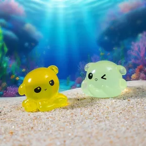 Leuchtende Oktopus-Figuren für kreative Aquarium-Mikrolandschaft DIY Tank Dekoration.