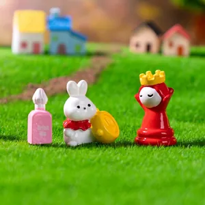 Cartoon Alice in Wonderland miniatuur beeldjes voor micro landschap DIY decoratie