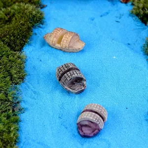 Miniatur Wupeng Boot Harz Ornament Chinesischer Stil Markisenboot Für DIY Moos Mikrolandschaft Ökosystem Flasche Aquarium Deko