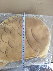 Zachte gele Taiyaki pluche hoed voor verkleedfeestjes en fotografierekwisieten
