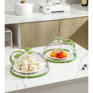Microwave Splatter Cover with Water Reservoir High Temperature Resistant PC Food Heating Hood with Adjustable Air Vents