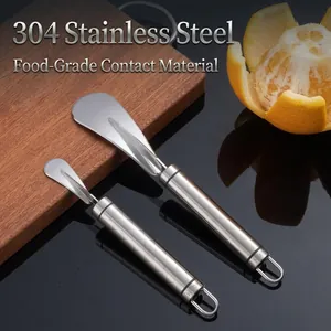 304 Roestvrijstalen Pomelo Schiller Handheld Fruitopener Twee In Eén Multifunctioneel Fruitschiller Gereedschap Keukenaccessoires