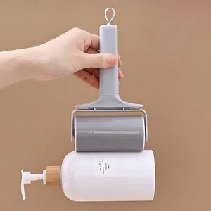 Rouleau antipeluche lavable professionnel pour poils d'animaux avec surface adhésive forte