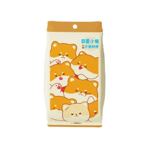 Wegwerp gootsteenfilternetzakken in een schattige Shiba Inu-cartoon retailverpakking