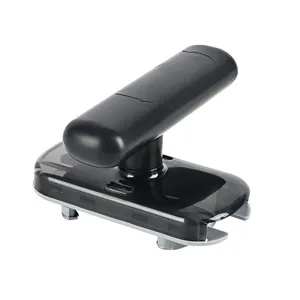 Labor-saving manual jar opener for kitchen, adjustable black lid unscrewer tool