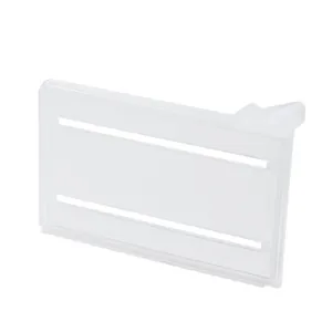 Divisor de refrigerador ajustable transparente para cajones y bandejas de almacenaje