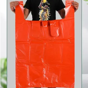 Extra Large Moving Packing Bags Heavy Duty Vest Handle Clothing Quilt Storage Pouches Moisture Proof Plastic Storage Bags