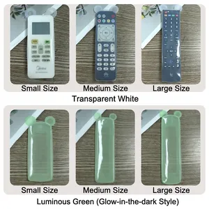 Universal bear ear silicone remote control covers in multiple sizes and colors