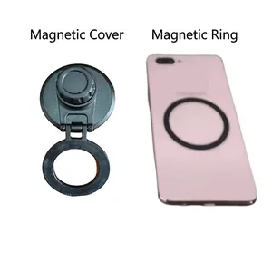 Magnetischer MagSafe Deckel für Wasserflasche mit klappbarem Telefonständer