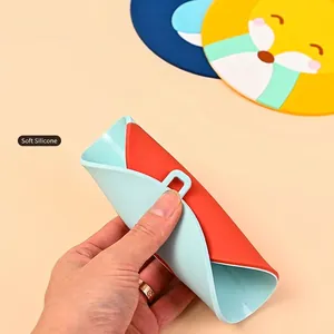 Tappetino isolante in silicone flessibile e antiscivolo carino per tavolo da pranzo