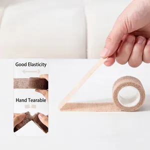 Self-adhesive furniture leg protection tape for quiet anti-slip chair leg padding