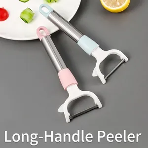 Multifunctionele Roestvrijstalen Groenteschiller Ergonomisch Handvat Fruitschiller Voor Aardappelen Appels Wortelen Keukengerei