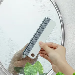 Raclette de douche domestique efficace pour nettoyer les miroirs de salle de bain et vitres
