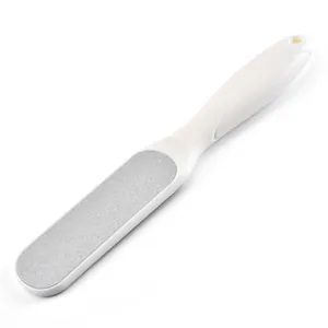 Professional white foot file callus remover tool for smooth skin and cracked heels