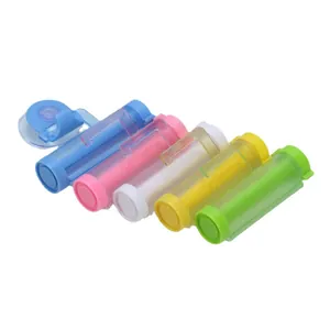 Set di 5 spremi dentifricio creativi colorati in plastica con ganci a ventosa forti