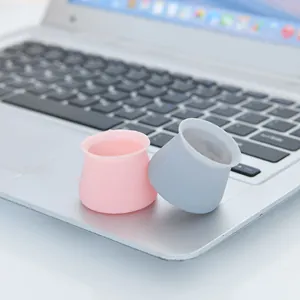 Thickened silicone chair leg protectors for furniture protection and noise reduction