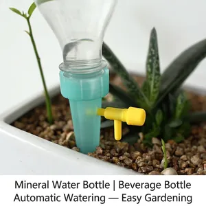 Dispositif d'arrosage automatique réglable pour bouteilles en plastique et pots de fleurs