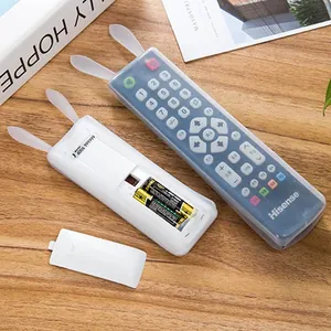 Luminous bunny ear silicone remote control protective cover for TV and AC remotes