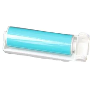Compact portable foldable and washable lint roller tool for efficient clothes hair removal