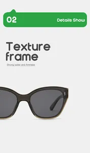 Close-up detail of children's fashion sunglasses featuring high-luster durable brown frames