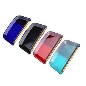 Portable manual lint remover scraper for wool and cashmere clothing fabric smoothing.