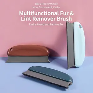 Pet Hair Remover Brush Double-Sided Lint Remover For Dog Cat Fur Grooming Tool Furniture Carpet Clothes Cleaning Massage Comb