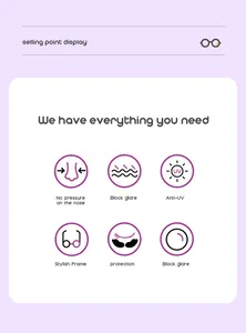 Infographie présentant les lunettes de soleil enfant avec protection UV et antireflet