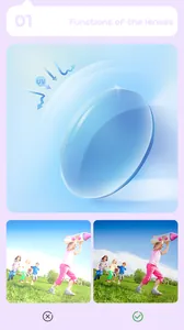 Démonstration visuelle des fonctions de protection UV pour les lunettes de soleil enfant