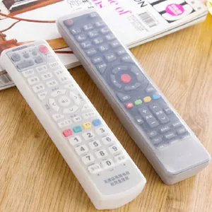 Universal Soft Silicone Remote Control Cover Waterproof Dustproof Protective Case For TV Air Conditioner Luminous Bear Rabbit Ears Decorative Sleeve