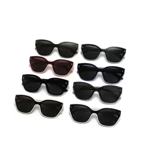 Fashionable children's sun protection sunglasses in multiple color frames for outdoor use