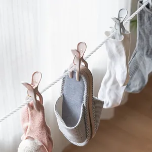 Windproof Large Quilt Clips Plastic Anti Slip Clothes Pegs Heavy Duty Laundry Hanging Pins For Bed Sheets Blankets Towels Home Drying Accessories