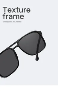 Detailed view of stylish black steampunk sunglasses with textured double bridge frame
