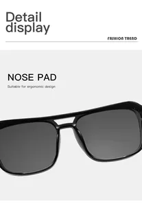Detailed macro view of ergonomic nose pads on steampunk sunglasses with ocean tint lenses