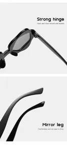 Detailed view of durable hinge and comfortable temple on flower kids sunglasses