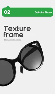 Close-up detail of cute cat ear sunglasses frame for stylish children's outdoor fashion