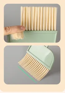 Dettaglio della mini spazzola per pulizia con setole morbide e grande flessibilità