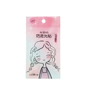 Invisible anti-exposure clothing tape pack containing 36 transparent adhesive strips