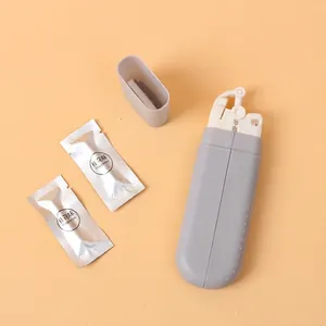 Portable folding clothes hanger for travel with osmanthus scent sachets