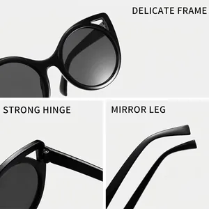 Cute cat ear children's sunglasses with UV protection, durable hinges and stylish frame