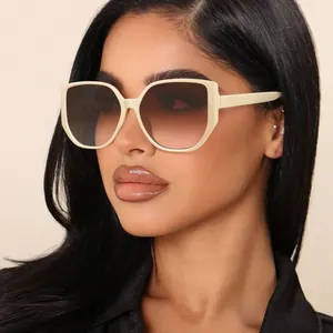 Fashion Square Frame Sunglasses For Men And Women UV400 Protection PC Frame AC Lens Outdoor Travel Stylish Eyewear